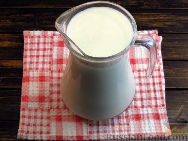 Домашний творог из молока (в духовке)